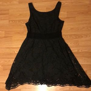 Lacy black dress